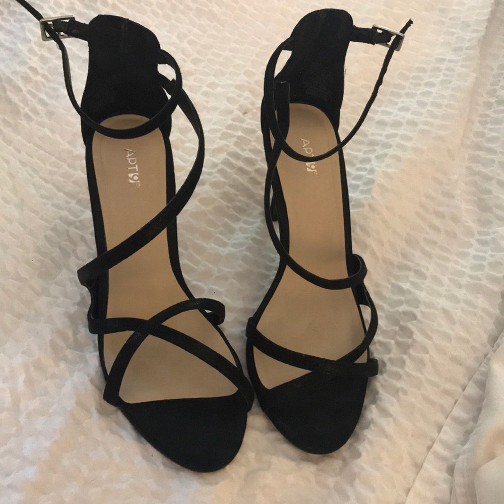 Black heels